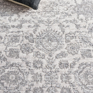 Safavieh Flint Low-Profile Grey Area Rug 5X7.5 – Modern Transitional Power-Loomed, Durable Soft Feel FIT408F-5