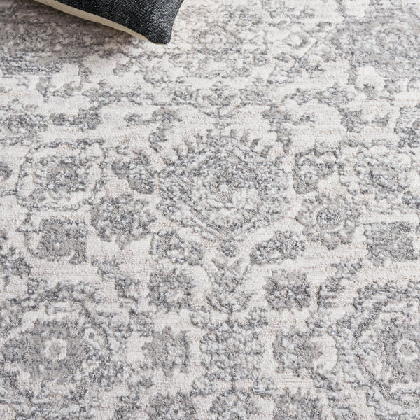 Safavieh Flint Low-Profile Grey Area Rug 5X7.5 – Modern Transitional Power-Loomed, Durable Soft Feel FIT408F-5