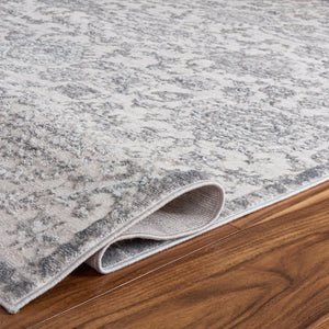 Safavieh Flint Low-Profile Grey Area Rug 5X7.5 – Modern Transitional Power-Loomed, Durable Soft Feel FIT408F-5