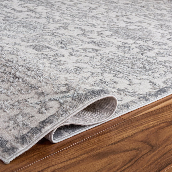 Safavieh Flint Low-Profile Grey Area Rug 5X7.5 – Modern Transitional Power-Loomed, Durable Soft Feel FIT408F-5