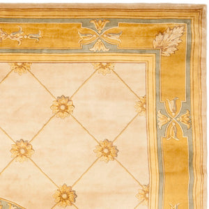 Safavieh Florence Hand Knotted Wool Pile Area Rug - Timeless Elegance With Classic Floral Design For Your Home Assorted Wool Pile Fl03a-8sq