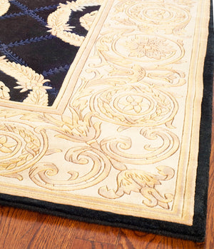 Safavieh Florence Hand Knotted Wool Pile Area Rug - Timeless Elegance With Luxurious Medallion Patterns Assorted Wool Pile Fl09a-10