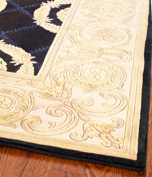 Safavieh Florence Hand Knotted Wool Pile Area Rug - Timeless Elegance With Luxurious Medallion Patterns Assorted Wool Pile Fl09a-10