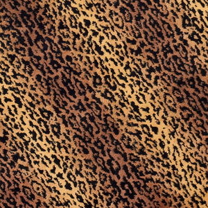 Safavieh Florence Hand-knotted Wool Area Rug - Luxurious Leopard Print With Floral Border For Timeless Elegance Assorted Wool Pile Fl11a-8sq