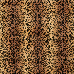 Safavieh Florence Hand-knotted Wool Area Rug - Luxurious Leopard Print With Floral Border For Timeless Elegance Assorted Wool Pile Fl11a-8sq