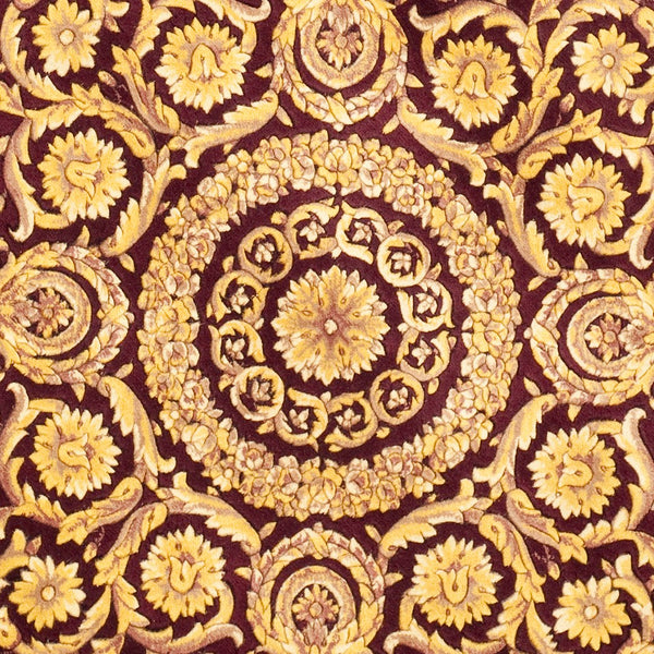 Safavieh Florence Hand-knotted Wool Area Rug - Luxurious Navy And Gold Design For Timeless Home Elegance Assorted Wool Pile Fl13b-8sq