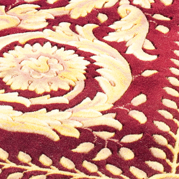 Safavieh Florence Hand-knotted Wool Rug - Luxurious Comfort With Elegant Medallion Design For Any Room Assorted Wool Pile Fl13b-8