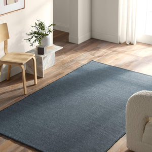 Jaipur Living Jaipur Living Texel Handwoven Polypropylene Looped Pile Rug for Patio or Entryway Navy RUG157752