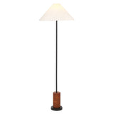 Safavieh Willa, 54 Inch, Walnut/Black, Mango Wood/Iron Floor Lamp FLL3005A