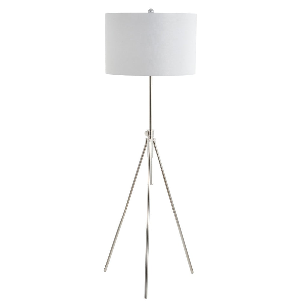 Safavieh CIPRIANA, 72-Inch Silver/White Floor Lamp for Modern Ambiance, Stylish Lighting for Any Room FLL4007B
