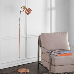 Safavieh Leston Floor Lamp Copper FLL4037A
