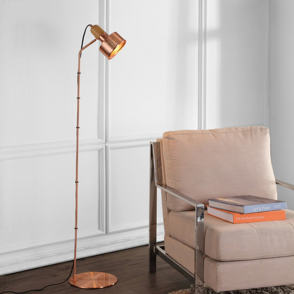Safavieh Leston Floor Lamp Copper FLL4037A