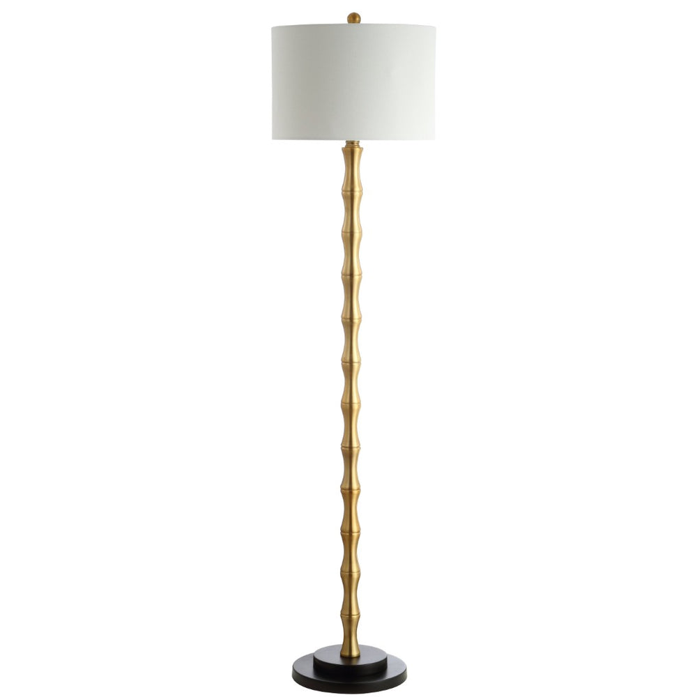 Safavieh KOLTEN, 60.5-Inch Brass & Iron Floor Lamp – Elegant Minimalist Design for Living Room & Office Decor FLL4045A
