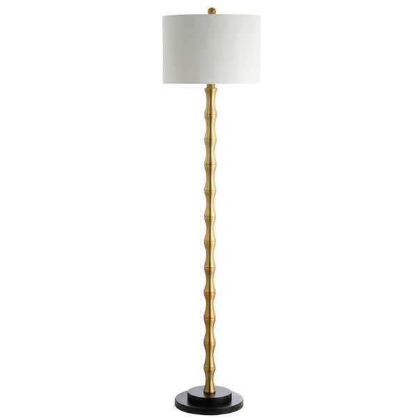 Safavieh KOLTEN, 60.5-Inch Brass & Iron Floor Lamp – Elegant Minimalist Design for Living Room & Office Decor FLL4045A