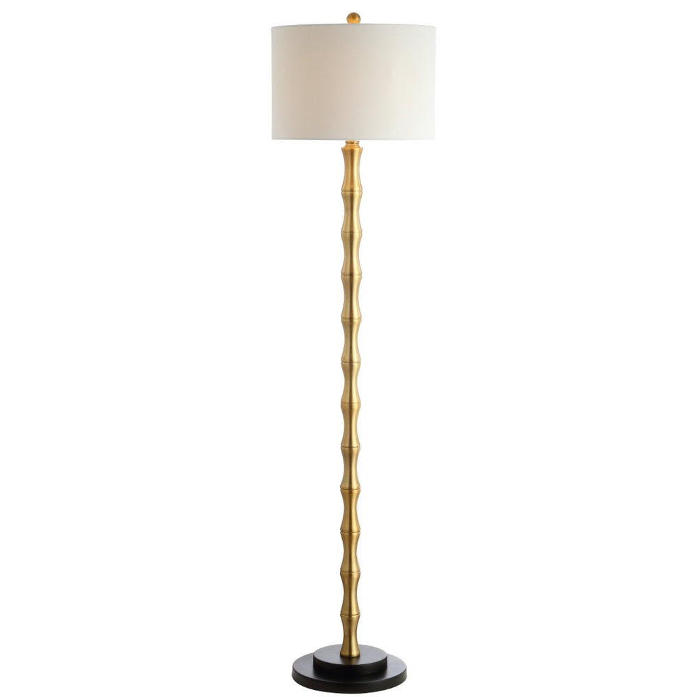 Safavieh KOLTEN, 60.5-Inch Brass & Iron Floor Lamp – Elegant Minimalist Design for Living Room & Office Decor FLL4045A