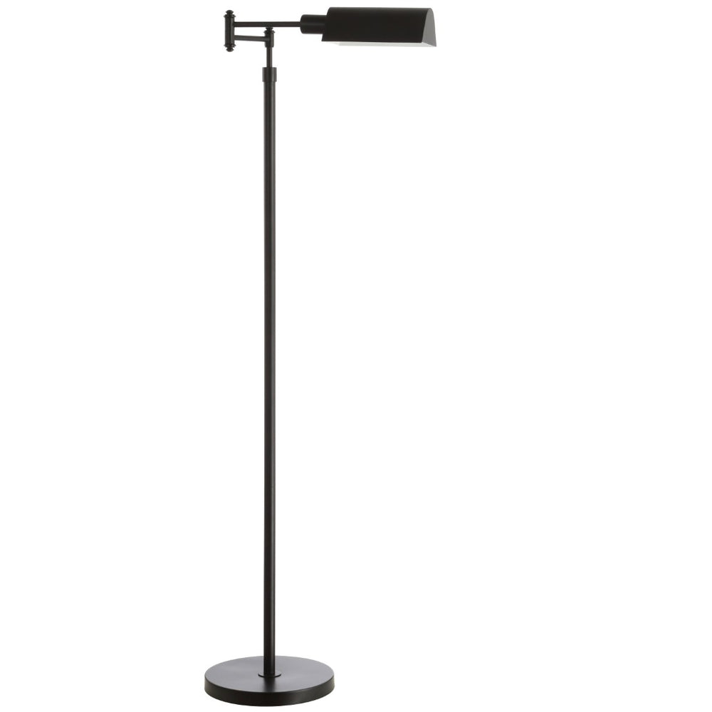 Safavieh WATSON, Adjustable 55-65 Inch Oil Rubbed Bronze Iron Floor Lamp for Elegant Ambient Lighting FLL4064A