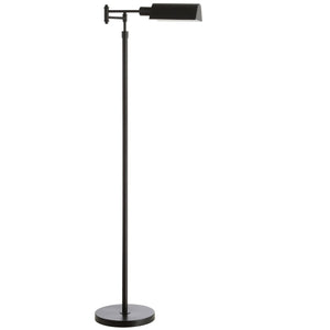 Safavieh WATSON, Adjustable 55-65 Inch Oil Rubbed Bronze Iron Floor Lamp for Elegant Ambient Lighting FLL4064A