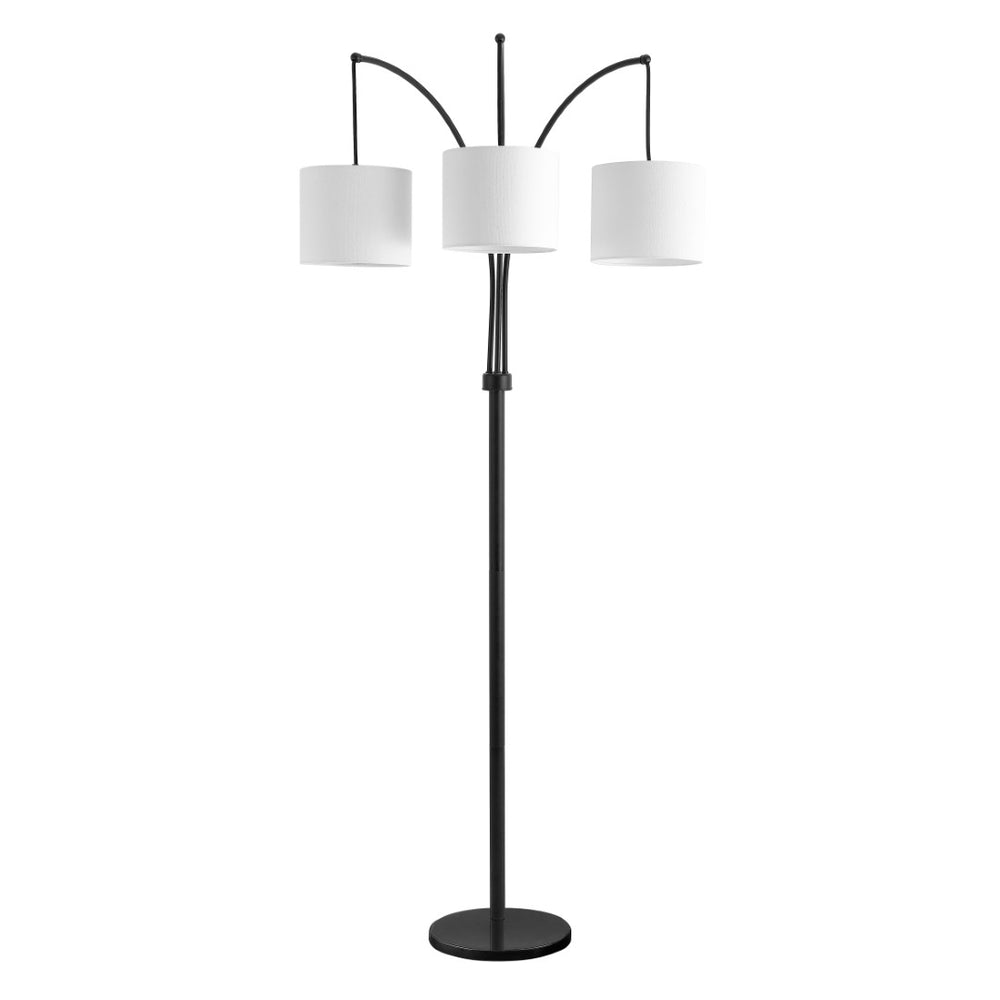 Safavieh PRINA, 80.5 Inch Bronze Iron/Marble Floor Lamp - Elegant Statement Piece for Modern Interiors FLL4070A