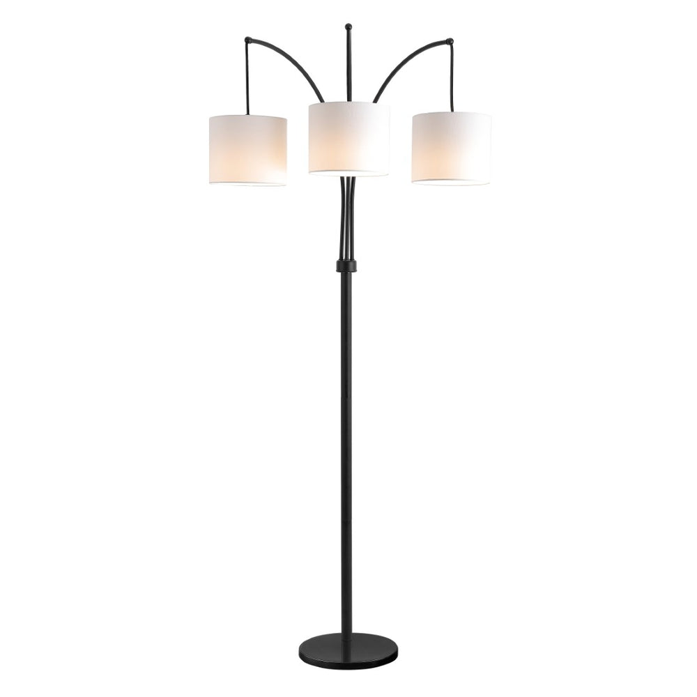Safavieh PRINA, 80.5 Inch Bronze Iron/Marble Floor Lamp - Elegant Statement Piece for Modern Interiors FLL4070A