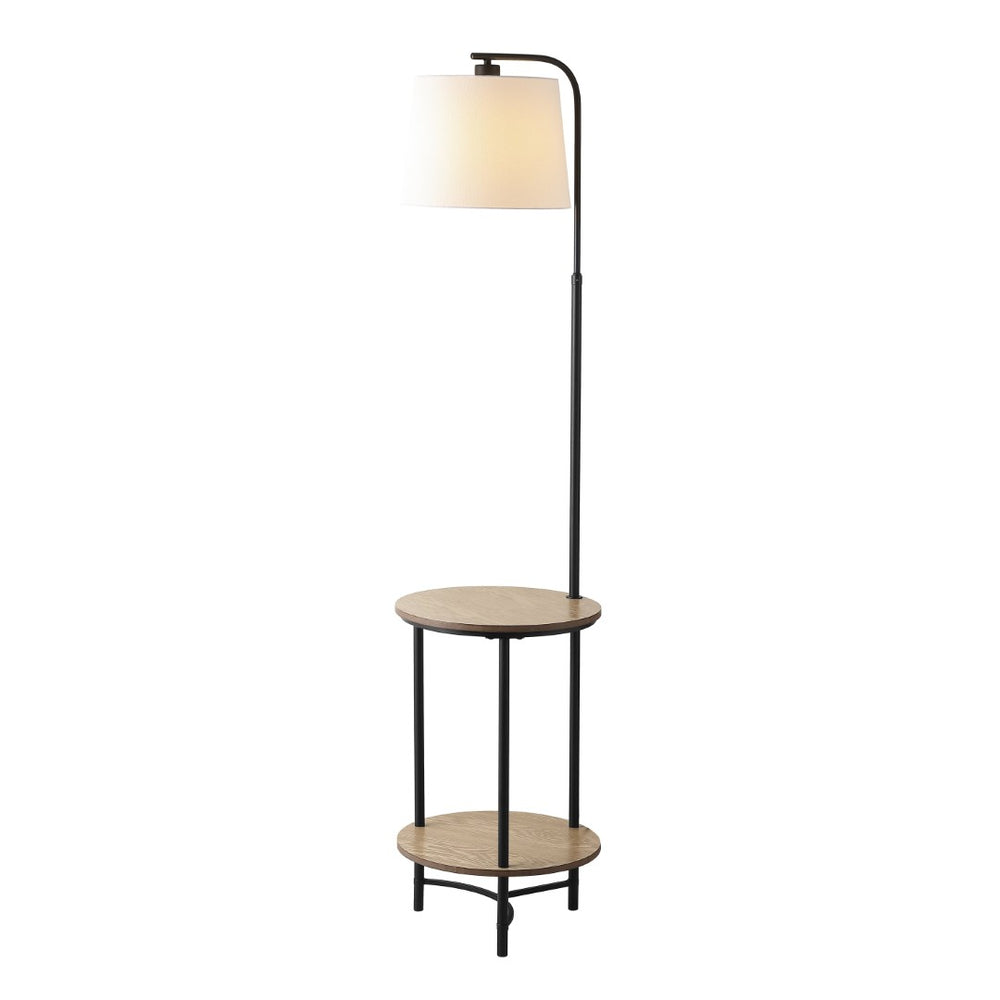 Safavieh HENLEY, 63-Inch Matte Black Iron Floor Lamp - Modern Minimalist Design for Any Room’s Ambiance FLL4080A