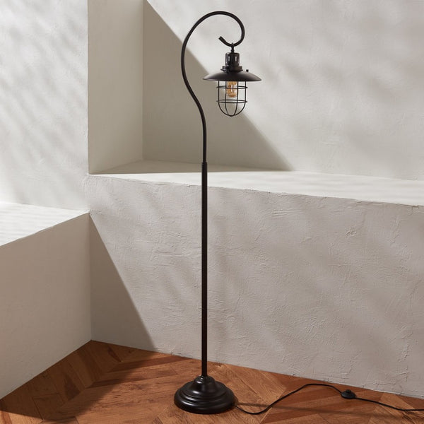 Safavieh ARCHIE, 68-Inch Oil Rubbed Bronze Iron Floor Lamp - Elegant Ambient Lighting for Any Space FLL4090A