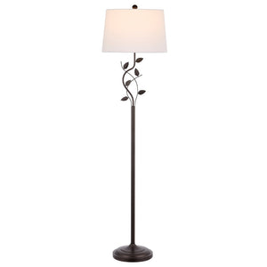 Safavieh RUDY, 61.5" Oil Rubbed Bronze Iron Floor Lamp - Stylish Lighting for Living Room, Bedroom, Office FLL4091A