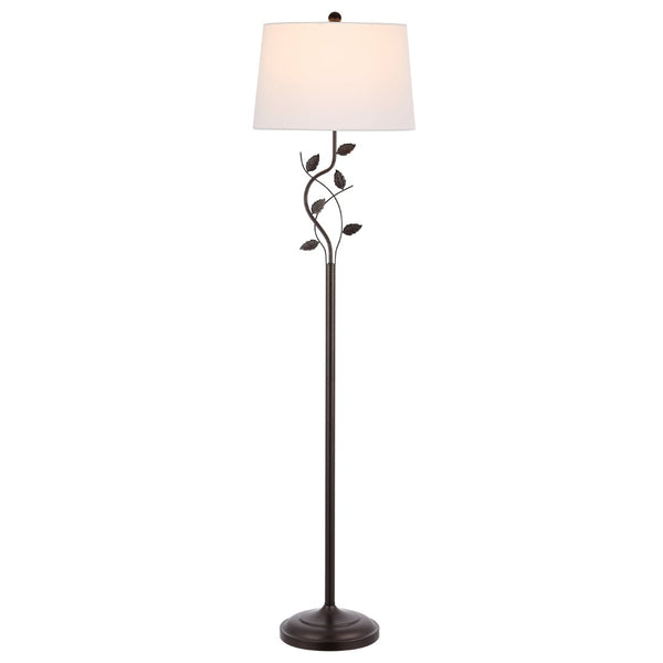 Safavieh RUDY, 61.5" Oil Rubbed Bronze Iron Floor Lamp - Stylish Lighting for Living Room, Bedroom, Office FLL4091A