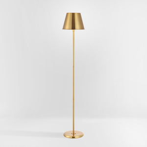 Safavieh ASHER, 60-Inch Brass Iron Floor Lamp - Elegant, Durable Lighting for Living Rooms & Bedrooms FLL4094A