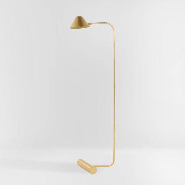 Safavieh LAVERNE, 62-Inch Brass & Iron Floor Lamp - Elegant Ambient Lighting for Modern and Classic Décor FLL4113A