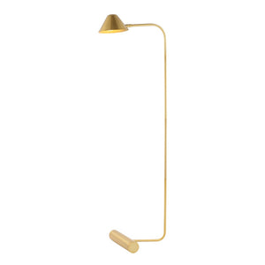 Safavieh LAVERNE, 62-Inch Brass & Iron Floor Lamp - Elegant Ambient Lighting for Modern and Classic Décor FLL4113A