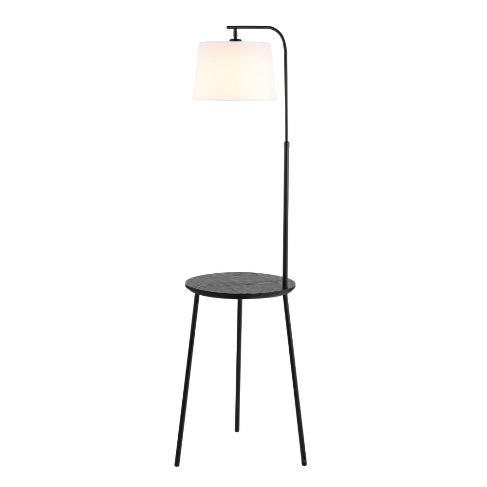 Safavieh EION, 61.5-Inch Sleek Black Floor Lamp for Modern Spaces – Minimalist Design & Versatile Lighting Solutions FLL4116A