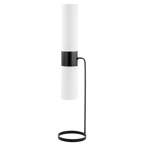 Safavieh FIERRO, Modern Industrial 2-Light Floor Lamp for Living Room or Study - Elegant Iron Design Black FLL4120A