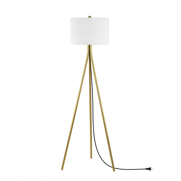 Safavieh GALILEA, 61-Inch Gold Iron Floor Lamp – Elegant Minimalist Design for Warm Ambient Lighting & Style FLL4121B