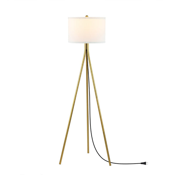 Safavieh GALILEA, 61-Inch Gold Iron Floor Lamp – Elegant Minimalist Design for Warm Ambient Lighting & Style FLL4121B