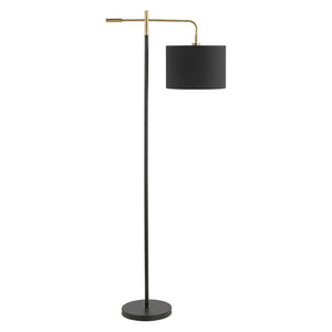 Safavieh THERA, THERA Black Iron Floor Lamp - 66.25" Modern Minimalist Design for Elegant Ambient Lighting Solutions FLL4130A