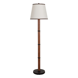 Safavieh Morgane, Sculptural Resin Floor Lamp 64.5" In Brown/Black With Fabric Shade For Warm Ambient Light FLL4149A