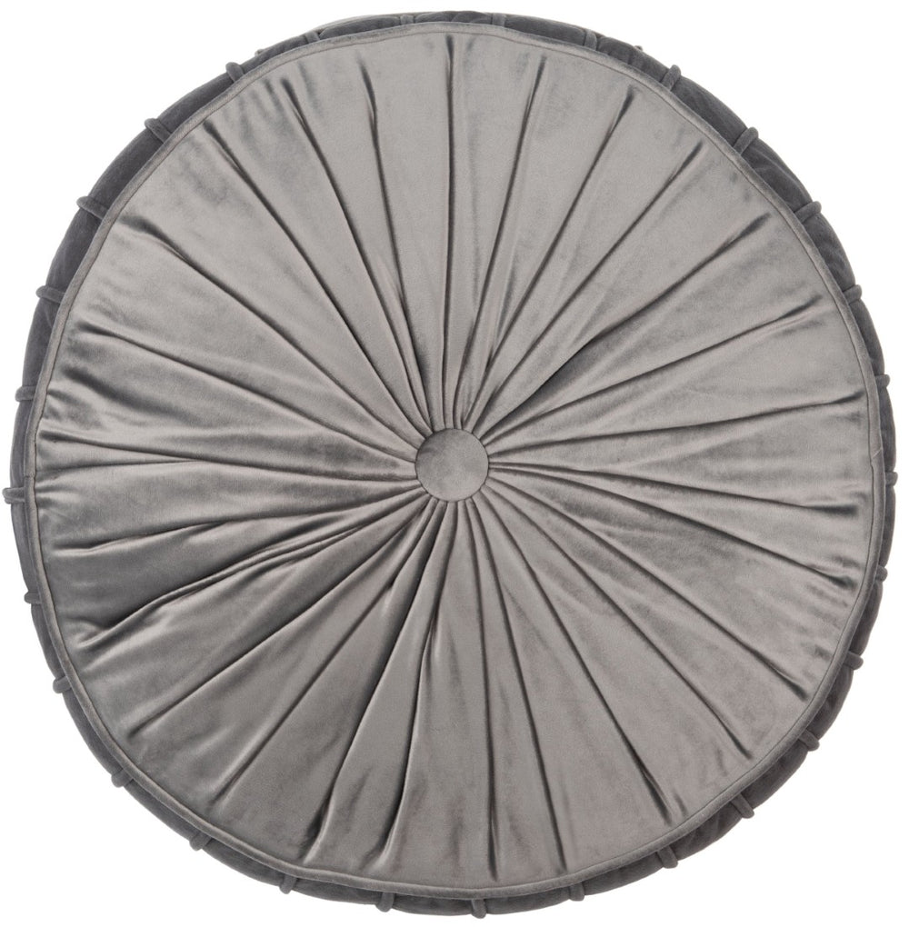 Safavieh CLARY Floor Pillow - Luxurious Versatile Cushion for Relaxation, Reading, and Extra Seating Comfort Grey FLP1000B
