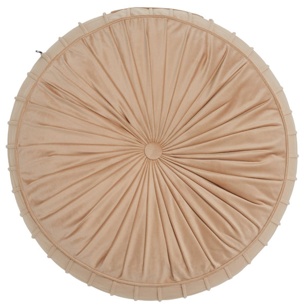 Safavieh CLARY Floor Pillow - Luxurious Versatile Cushion for Relaxation, Reading, and Extra Seating Comfort Champagne FLP1000C
