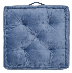 Safavieh BELIA Floor Pillow - Casual Comfort and Contemporary Style for Versatile Home Lounging and Seating Blue FLP1001A