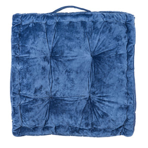 Safavieh BELIA Floor Pillow - Casual Comfort and Contemporary Style for Versatile Home Lounging and Seating Blue FLP1001A