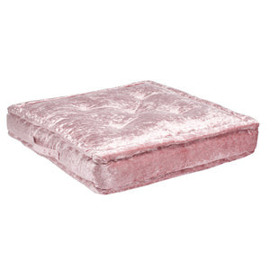 Safavieh BELIA Floor Pillow - Casual Comfort and Contemporary Style for Versatile Home Lounging and Seating Blush FLP1001B