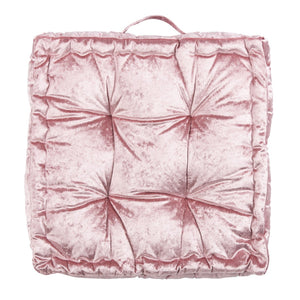 Safavieh BELIA Floor Pillow - Casual Comfort and Contemporary Style for Versatile Home Lounging and Seating Blush FLP1001B