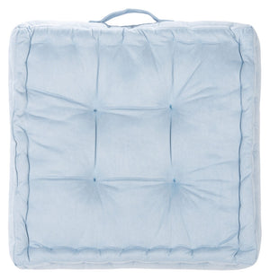 Safavieh GARDENIA Floor Pillow – Cozy, Stylish Cushion for Relaxed Seating in Living Rooms, Patios, and More Blue FLP1002A