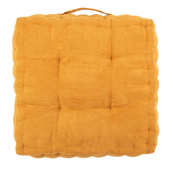 Safavieh GARDENIA Floor Pillow – Cozy, Stylish Cushion for Relaxed Seating in Living Rooms, Patios, and More Ginger / - FLP1002C