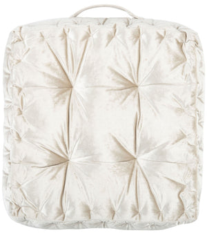 Safavieh PEONY Floor Pillow - Dazzling White Cushion for Meditation, Reading, and Stylish Home Décor Accent FLP1003A