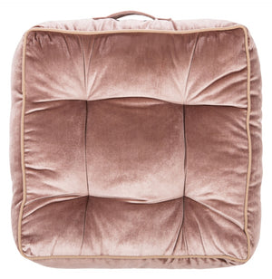 Safavieh PRIMROSE Floor Pillow – Cozy, Stylish Accent for Living Rooms, Bedrooms, and Meditation Spaces Pink FLP1004C