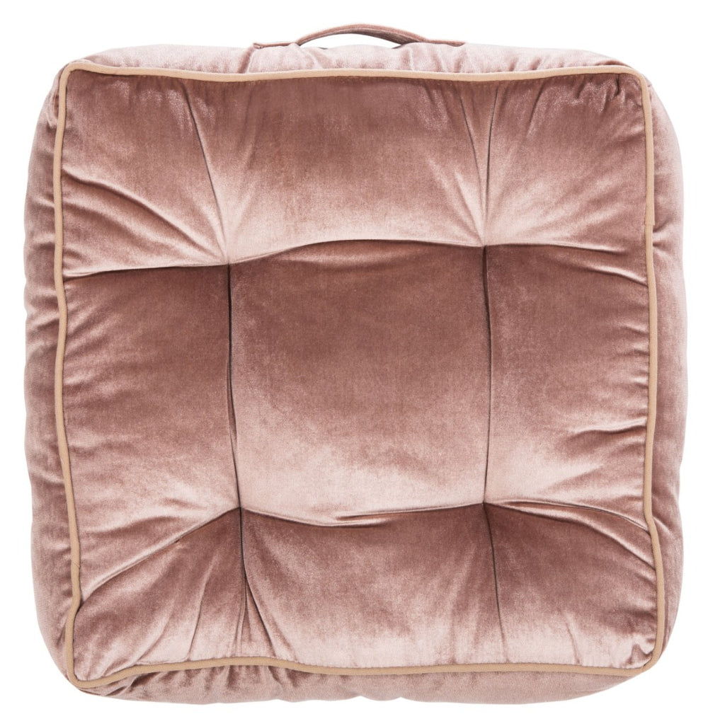 Safavieh PRIMROSE Floor Pillow – Cozy, Stylish Accent for Living Rooms, Bedrooms, and Meditation Spaces Pink FLP1004C