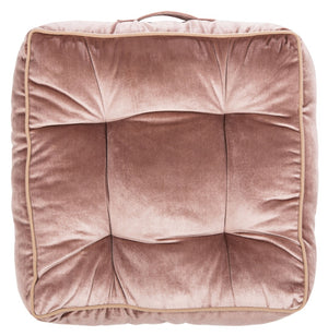 Safavieh PRIMROSE Floor Pillow – Cozy, Stylish Accent for Living Rooms, Bedrooms, and Meditation Spaces Pink FLP1004C
