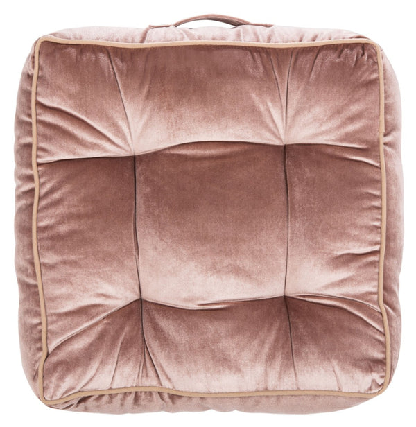 Safavieh PRIMROSE Floor Pillow – Cozy, Stylish Accent for Living Rooms, Bedrooms, and Meditation Spaces Pink FLP1004C