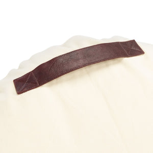 Safavieh LAISEY Floor Pillow - Cozy Mustard & Grey Seating for Stylish Lounging, Reading, and Meditation Spaces FLP3001A